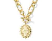 Mama Gold Plated Link & Chain Necklace by Kendra Scott