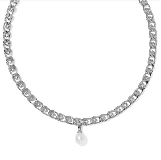 Oakland Pearl Silver Freshwater Cultured Pearl Short Pendant Necklace by Kendra Scott