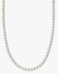 She's An Icon Silver Simulated Diamond 4mm Tennis Necklace 18"