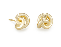 Presleigh Gold Plated Stud Earrings by Kendra Scott
