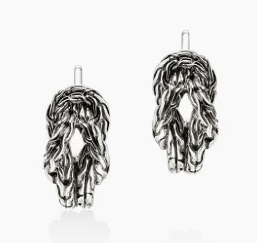 Love Knot Silver Earrings by John Hardy
