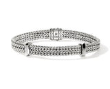 Icon Link Silver 6mm Flat Chain Bracelet Sz S  by John Hardy