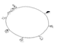 Halloween Silver Multi Mix Delicate Chain Bracelet by Kendra Scott