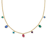 Cailin Gold Plated Multi Mix Delicate Strand Neclace by Kendra Scott