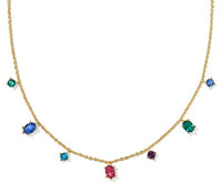 Cailin Gold Plated Multi Mix Delicate Strand Neclace by Kendra Scott
