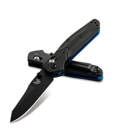 Mini Osborne with Black G10 Handle and Blue Insert by Benchmade