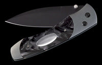 Aerospace Titanium, Acrylic Resin, Engraving Plate, DLC Stainless Steel Blade by William Henry
