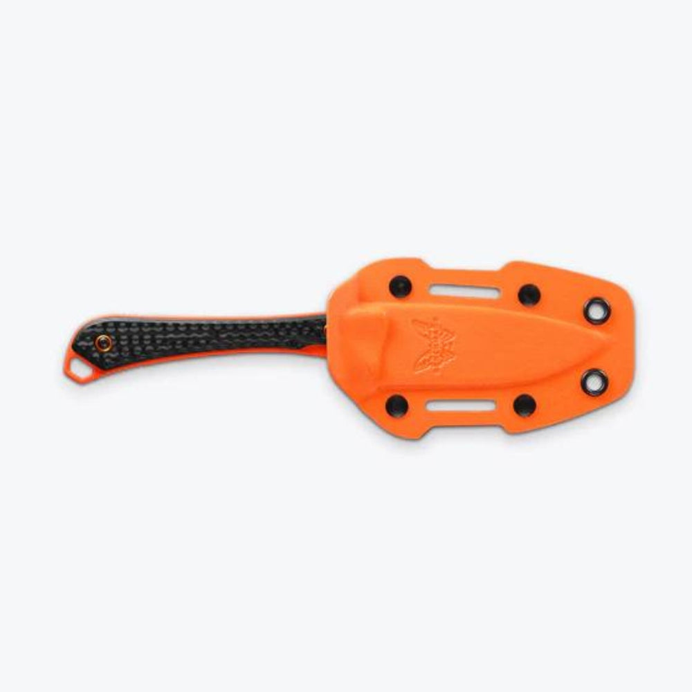 Altitude Knife with Orange Cerakote with Carbon Fiber by Benchmade