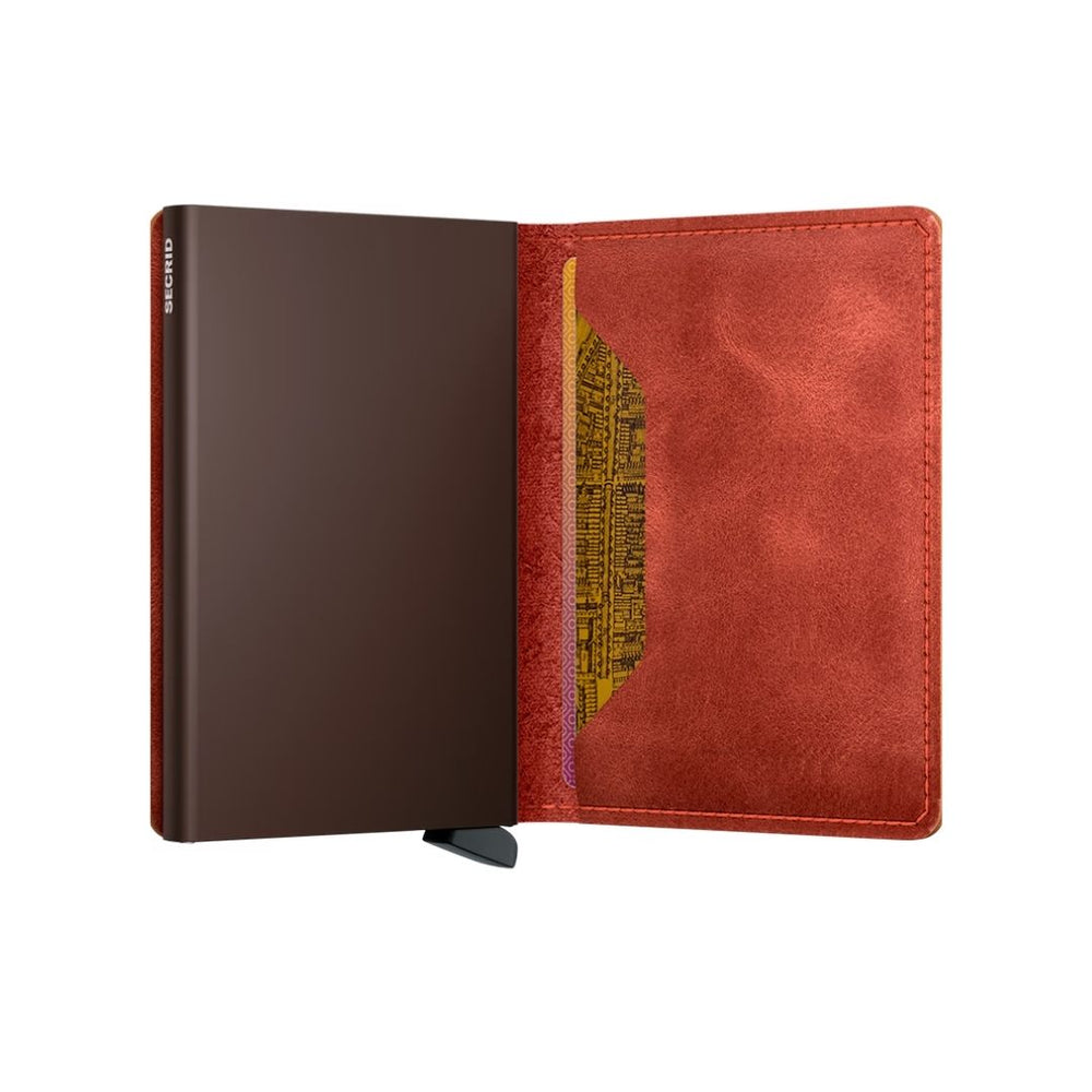Slimwallet Vintage Orange by Secrid