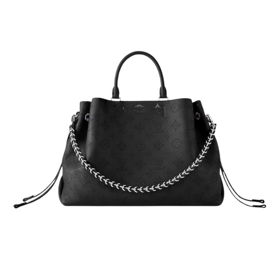PREOWNED Louis Vuitton Black Mahina Bella Tote