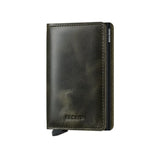 Slimwallet Vintage Olive-Black by Secrid