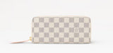 PREOWNED Louis Vuitton Zippy Damier Azur Canvas Wallet