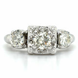 Estate Diamond Vintage Style Engagement Ring