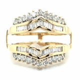 Estate 1.00cttw Diamond Ring Guard