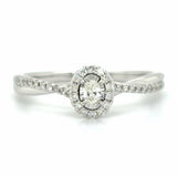 Estate size 7.75 Twisted Band Engagement Ring