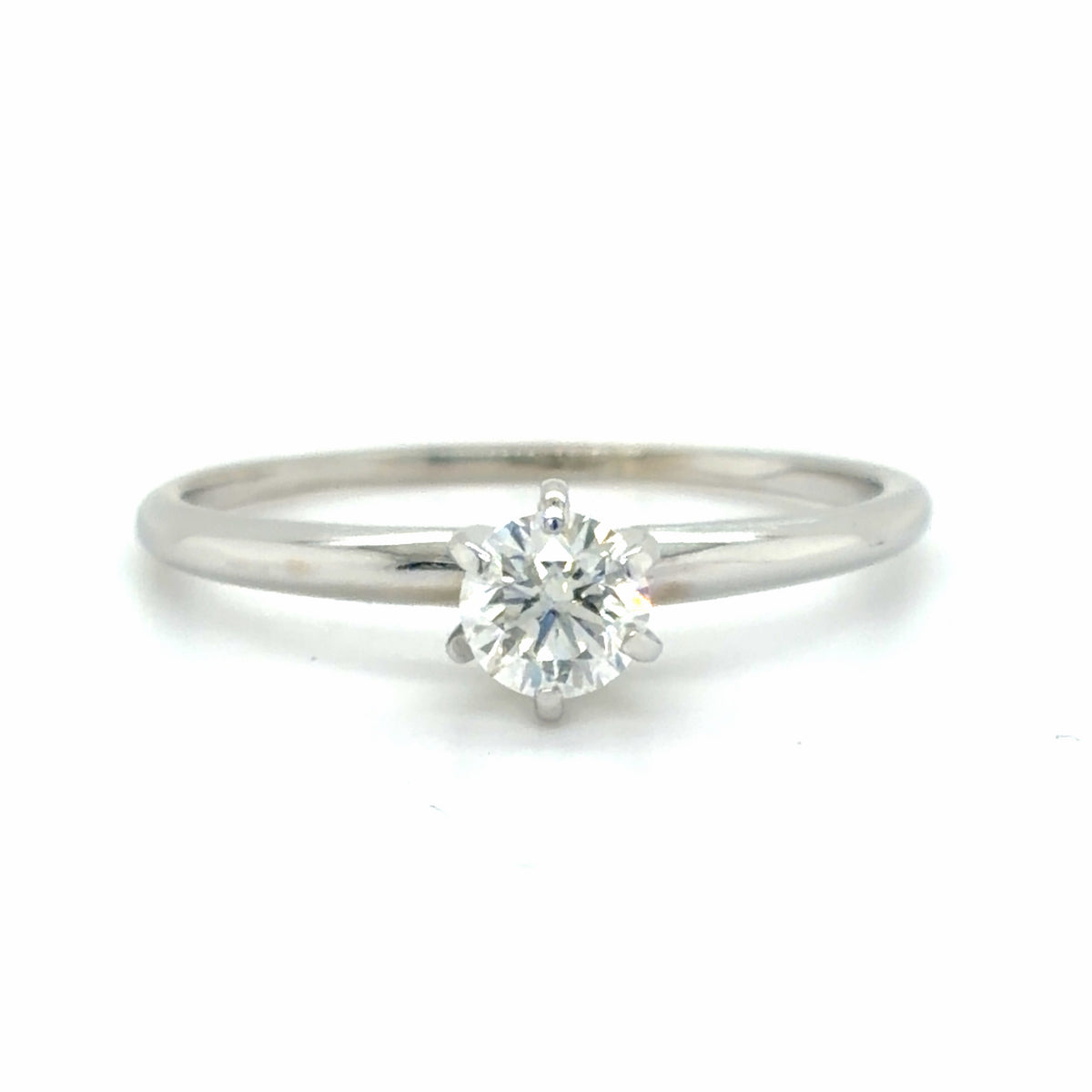 Estate 0.38 carat Diamond Solitaire Ring
