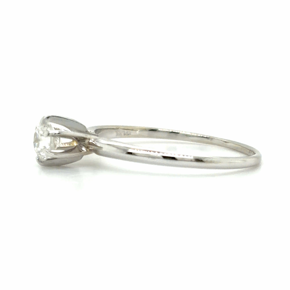 Estate 0.38 carat Diamond Solitaire Ring