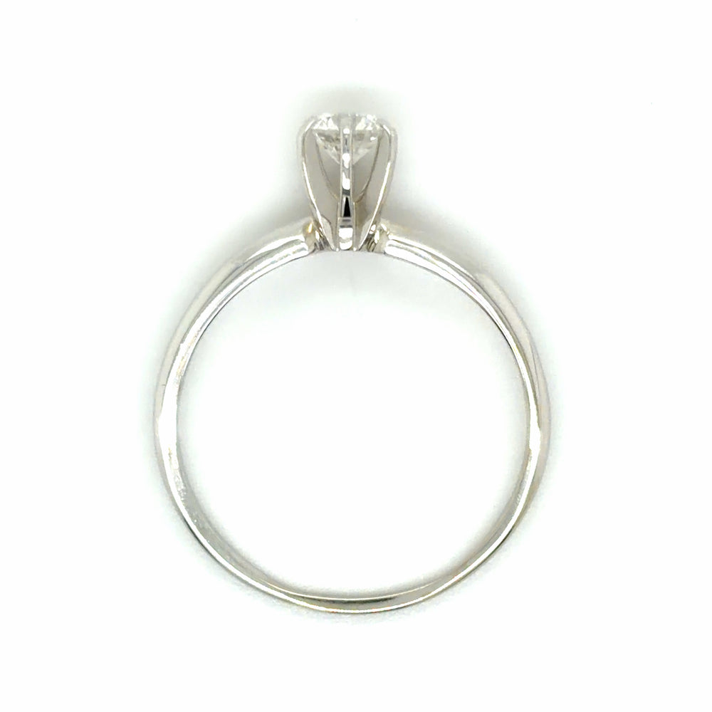 Estate 0.38 carat Diamond Solitaire Ring