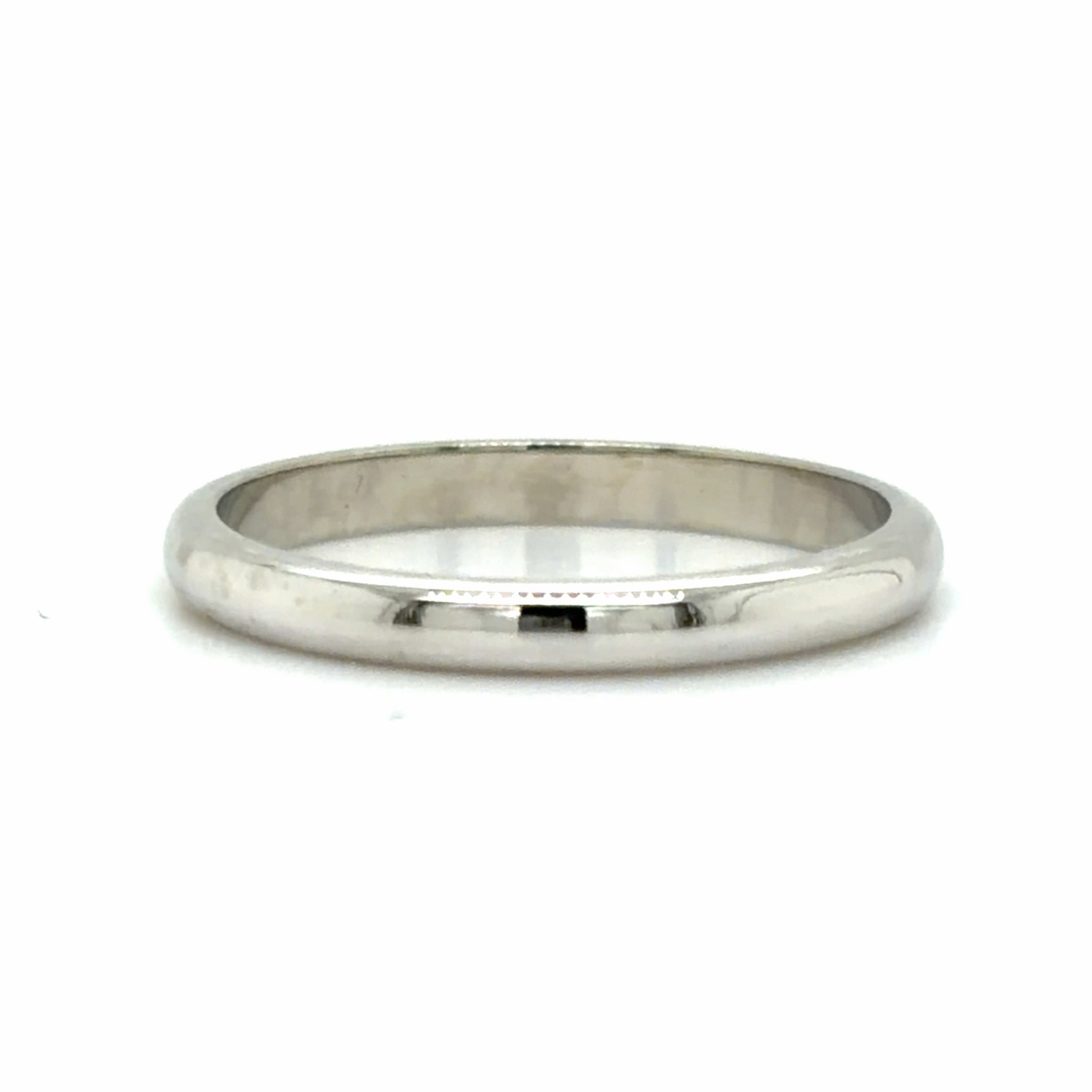 Estate 2.25mm White Gold Band