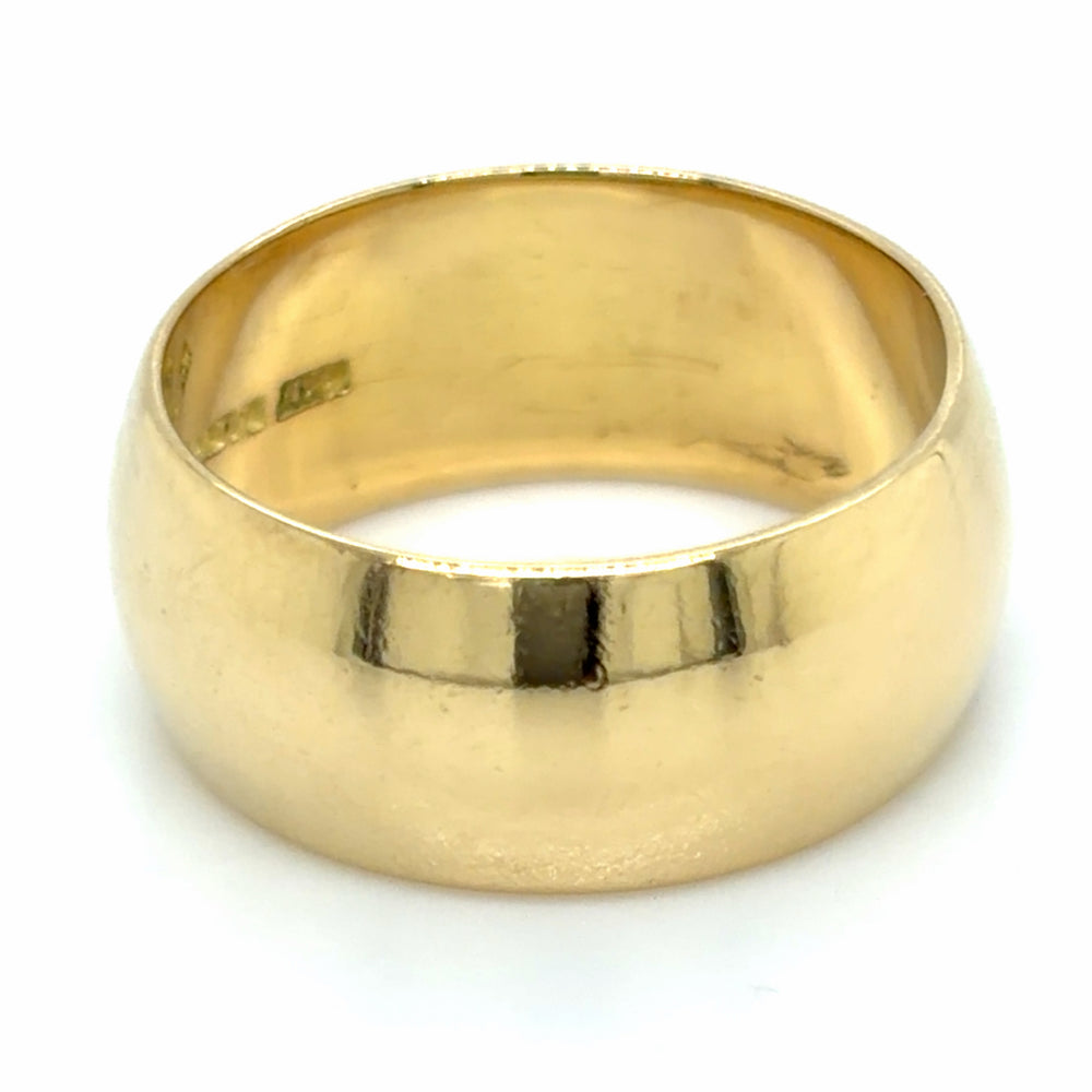 Estate size 5.5 Wedding Band in 18K Gold
