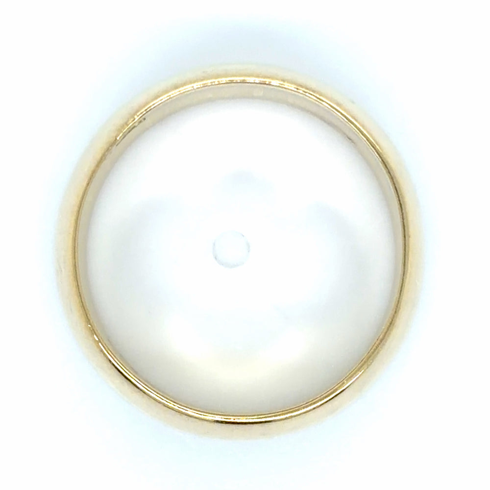 Estate size 5.5 Wedding Band in 18K Gold