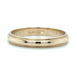 Estate 3mm Wedding Band with Milgrain Detail