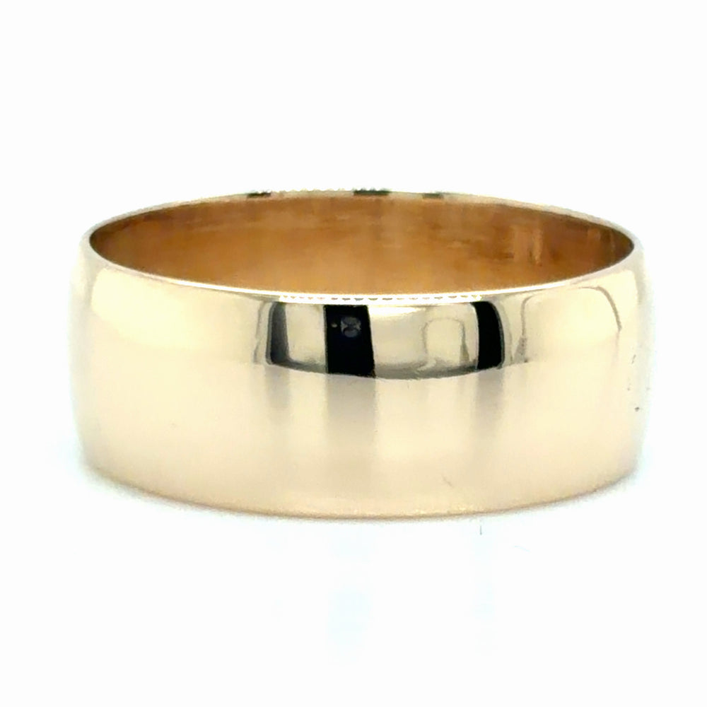 Estate 7.75mm Domed Wedding Band