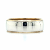 Estate size 6 Two-Tone Wedding Band