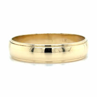 Estate size 9.5 Step Edge Wedding Band