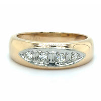Estate size 6 Single Cut Diamond Band