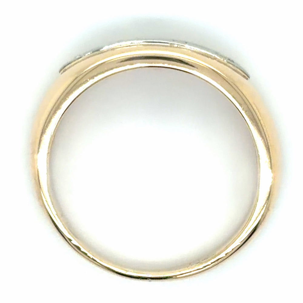 Estate size 6 Single Cut Diamond Band