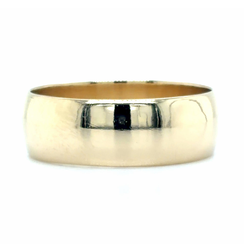 Estate size 11 Polished Wedding Band