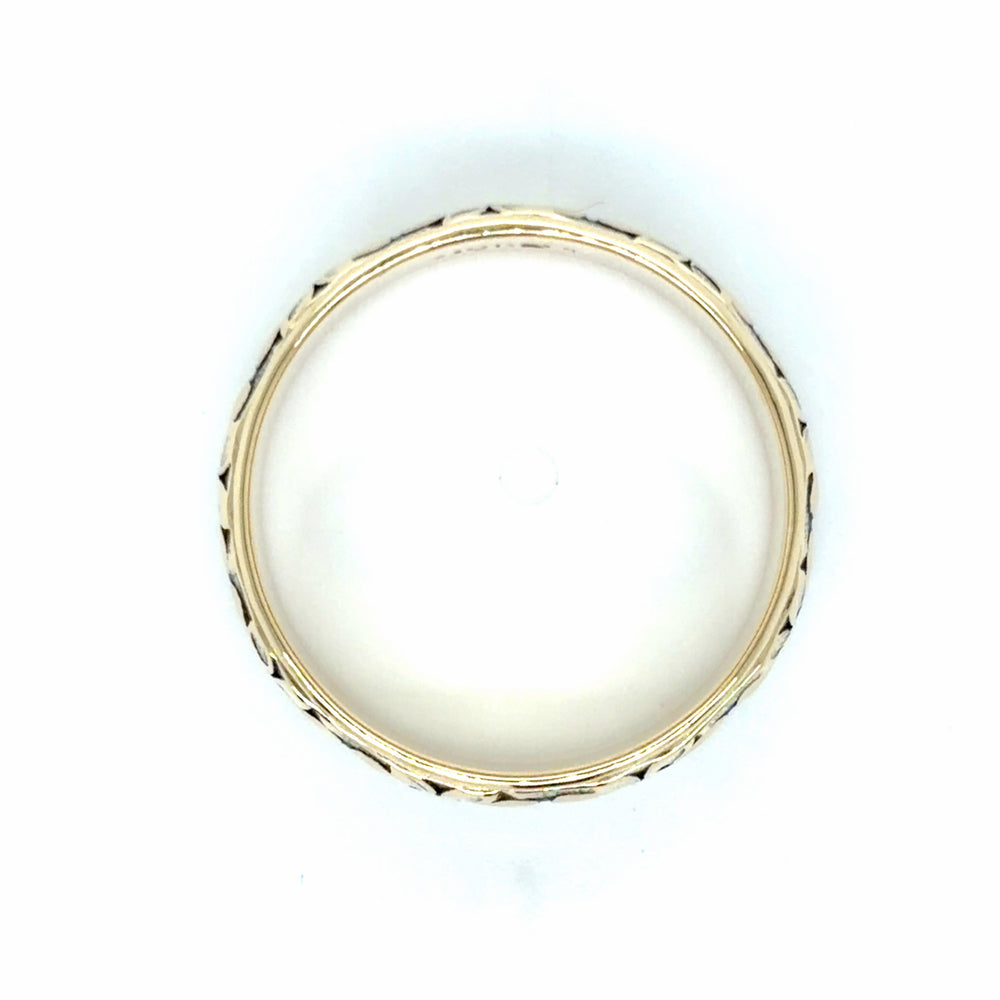 Estate size 6 Forget Me Not Wedding Band