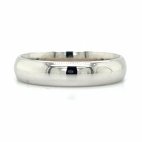 Estate size 11 White Gold Wedding Band