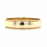 Estate size 10 Polished Wedding Band