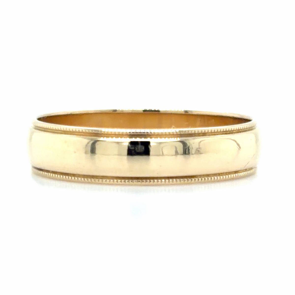 Estate size 10 Polished Wedding Band