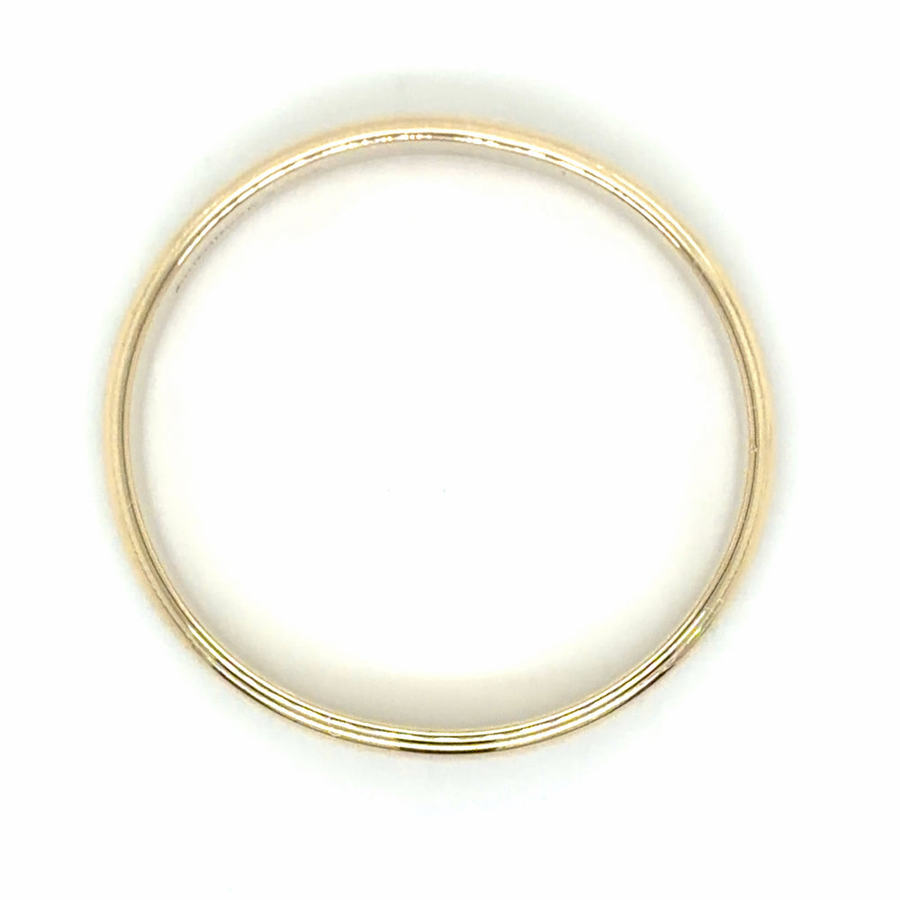 Estate size 10 Polished Wedding Band