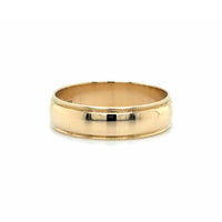 Estate size 6 Polished Wedding Band