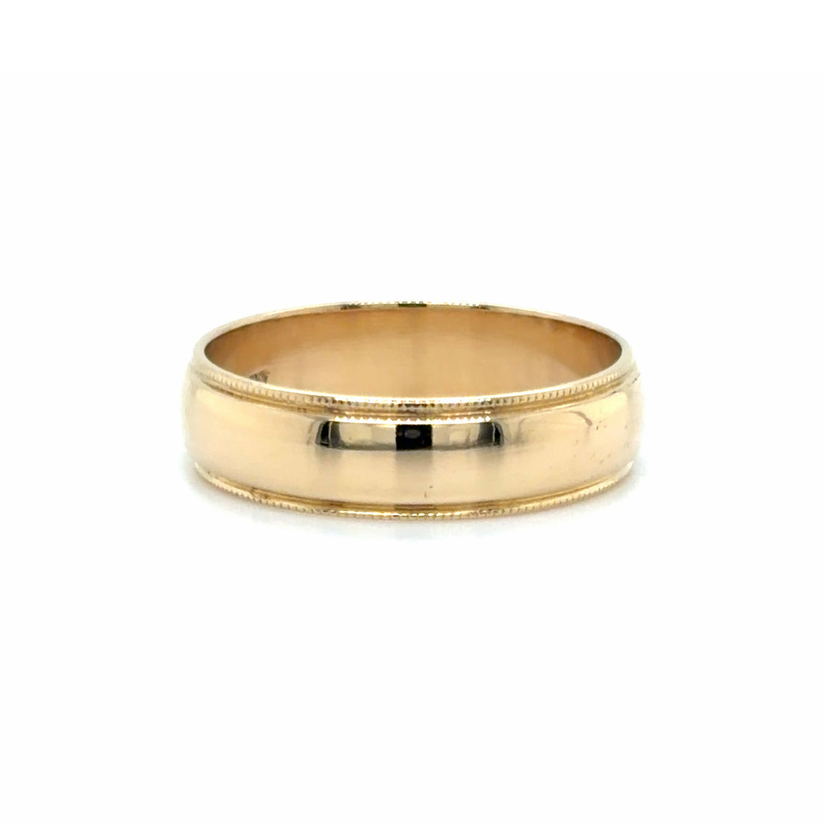 Estate size 6 Polished Wedding Band