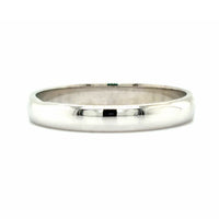 Estate size 10 White Gold Wedding Band