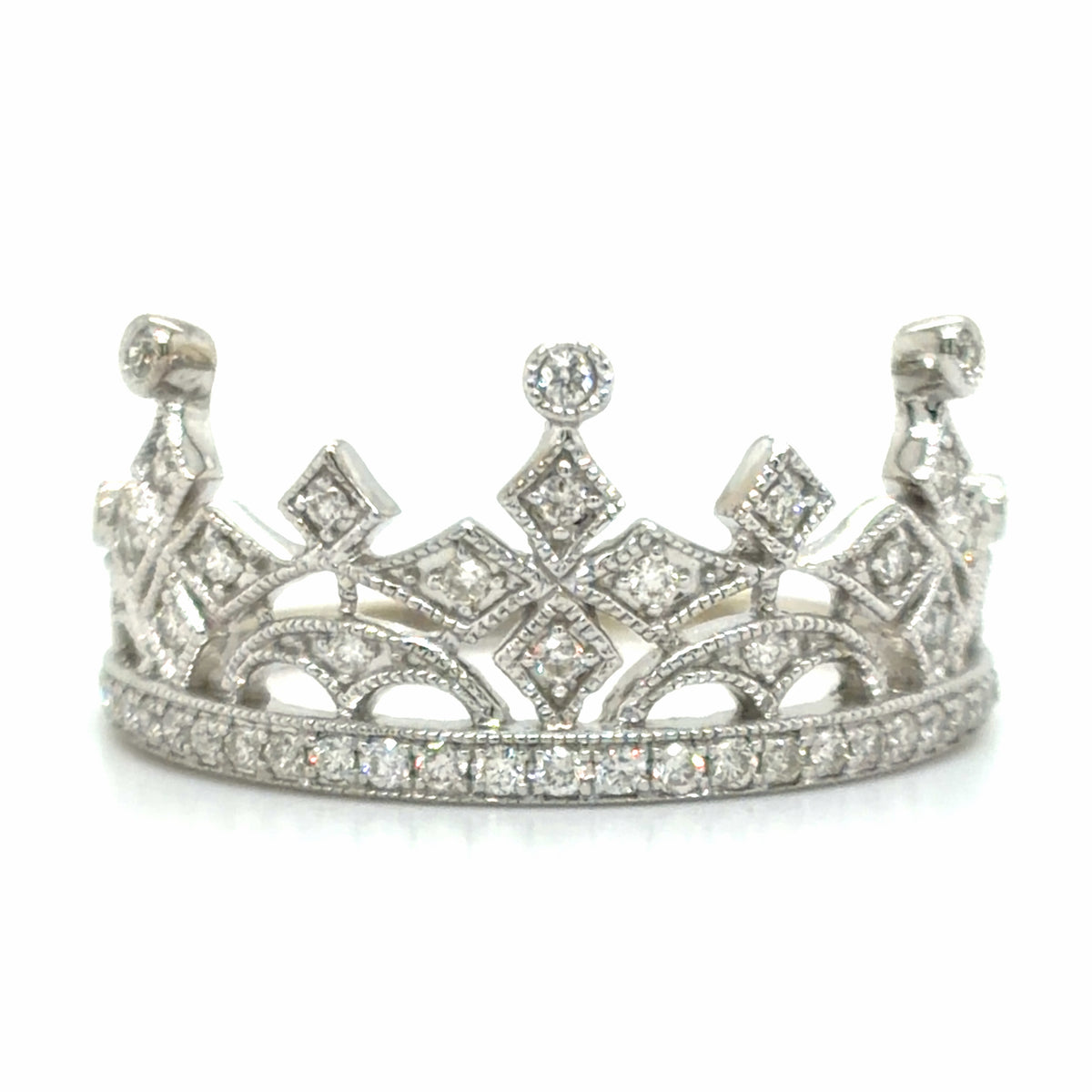 Estate Effy Diamond Tiara Ring