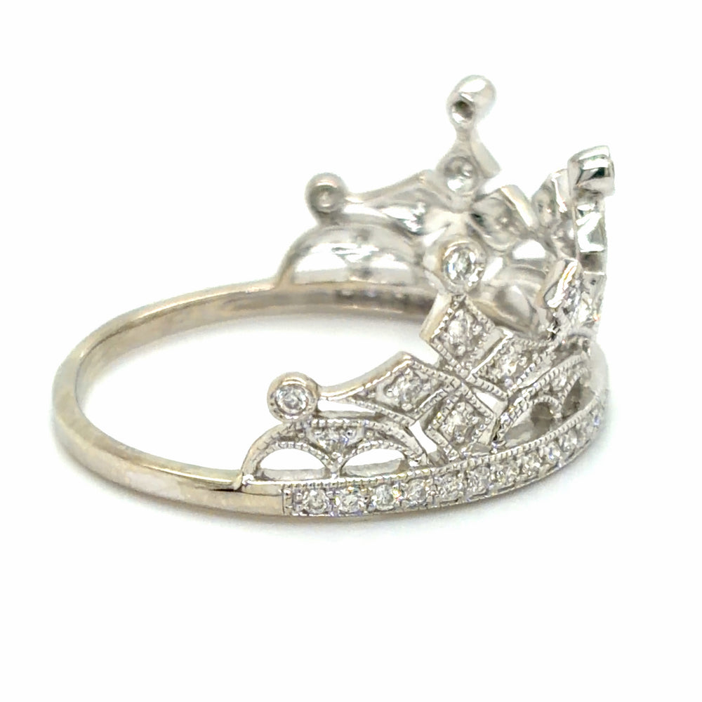Estate Effy Diamond Tiara Ring