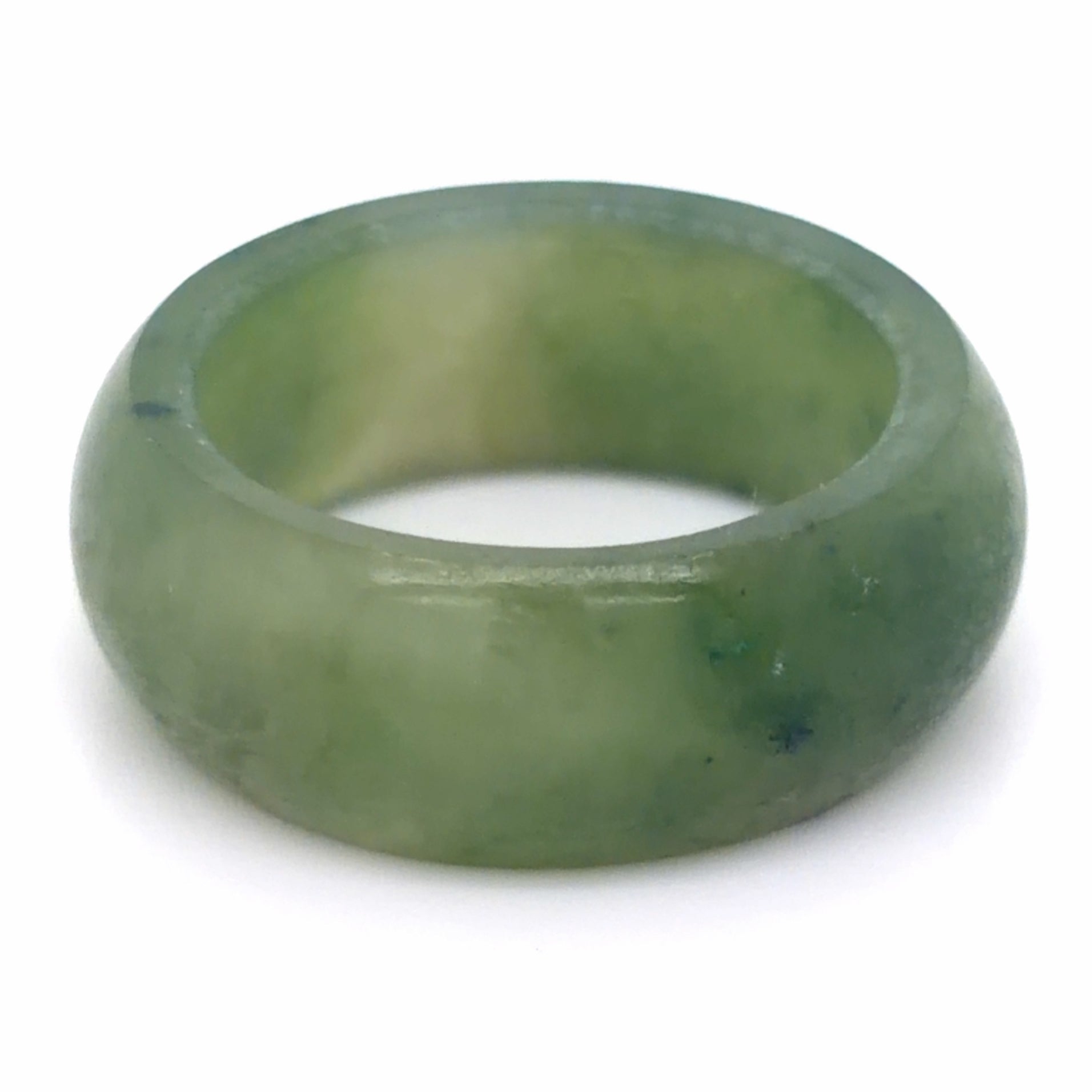 Estate 7.75mm Domed Jade Band