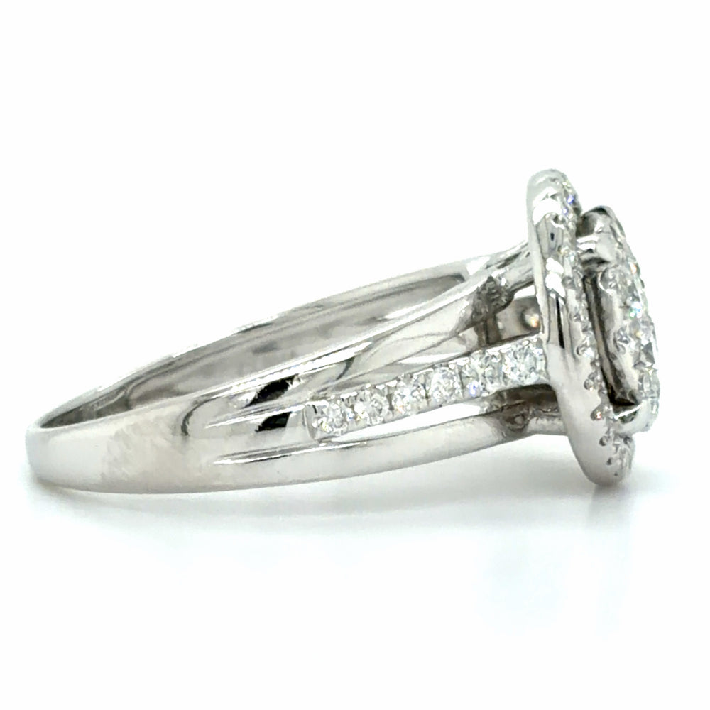 Estate 0.74cttw Diamond Cluster Ring