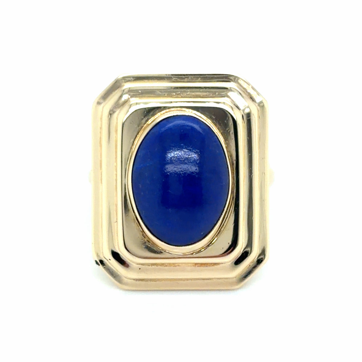 Estate Lapis Lazuli Statement Ring