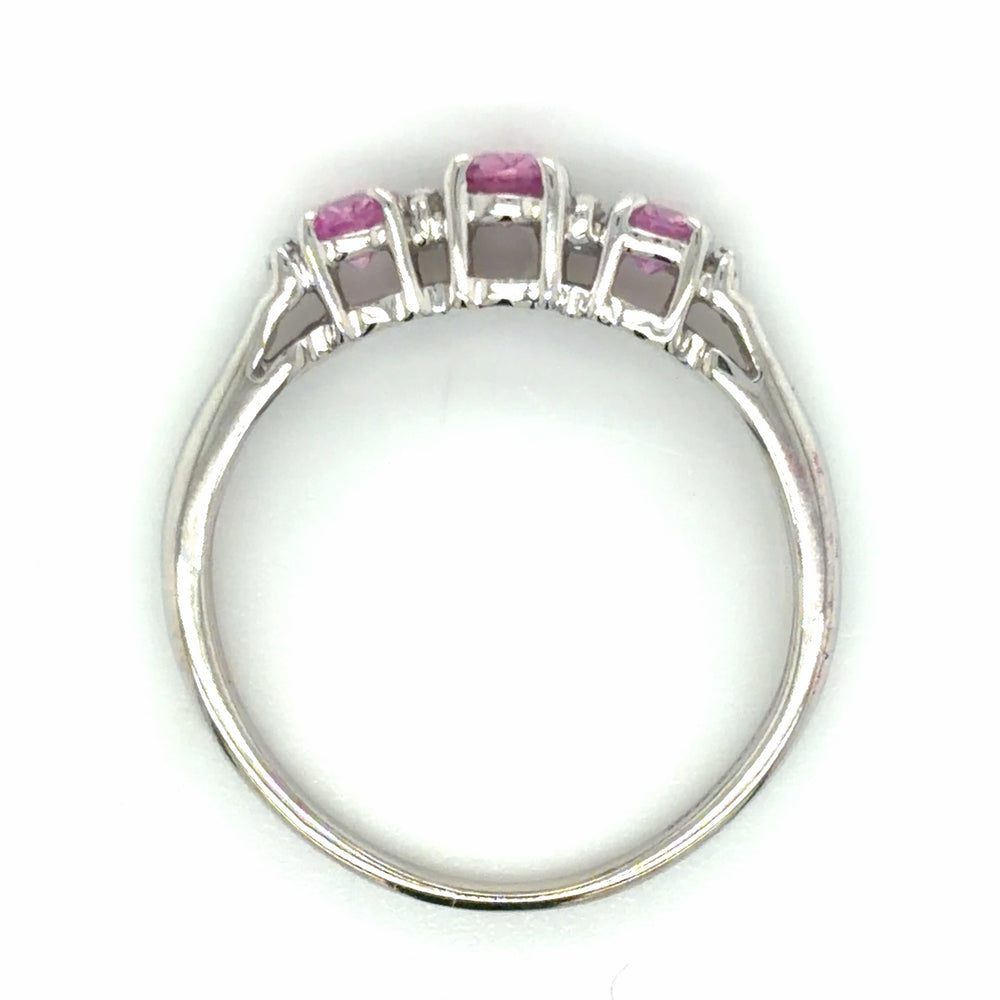 Estate Pink Sapphire Fashion Band