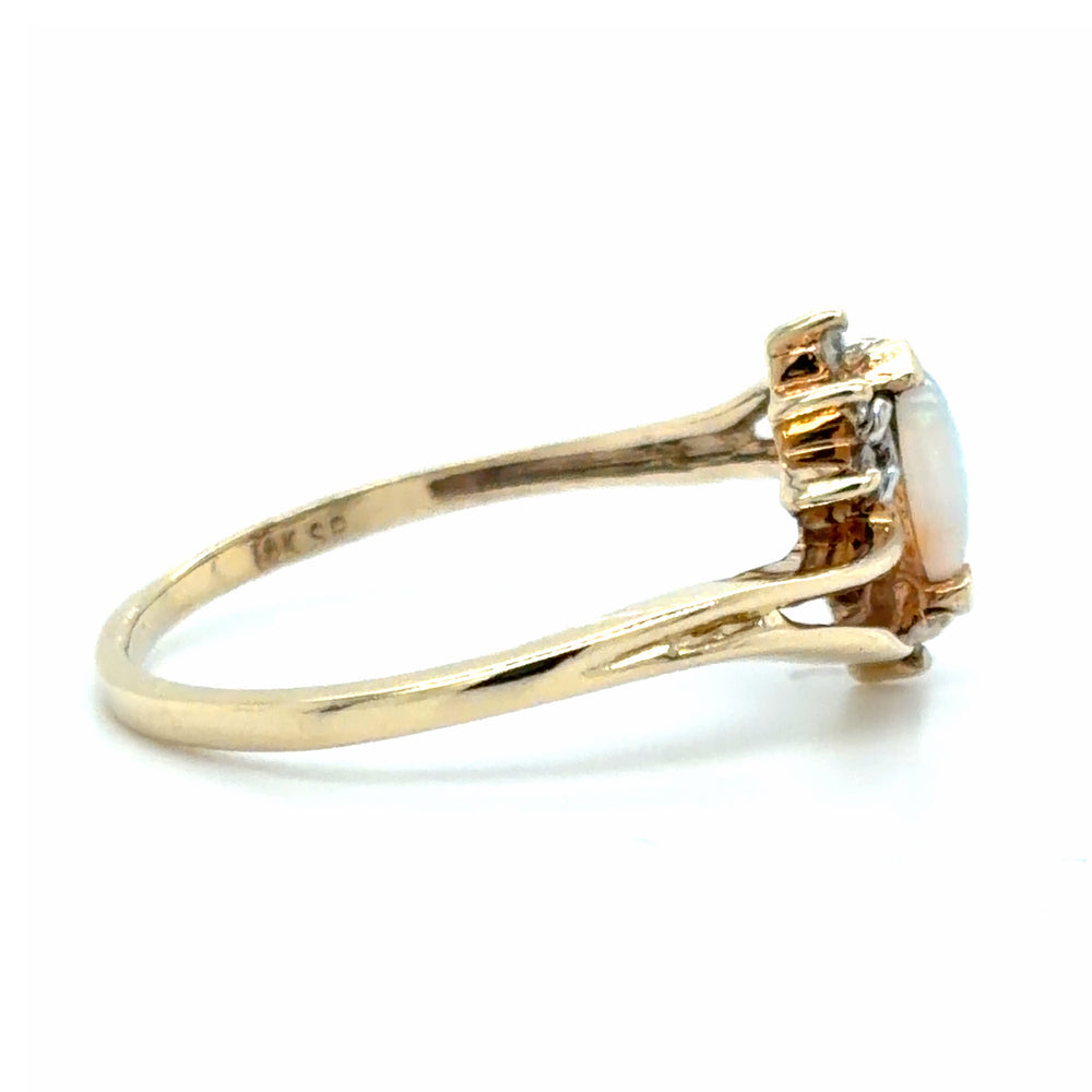 Estate Opal Bypass Ring
