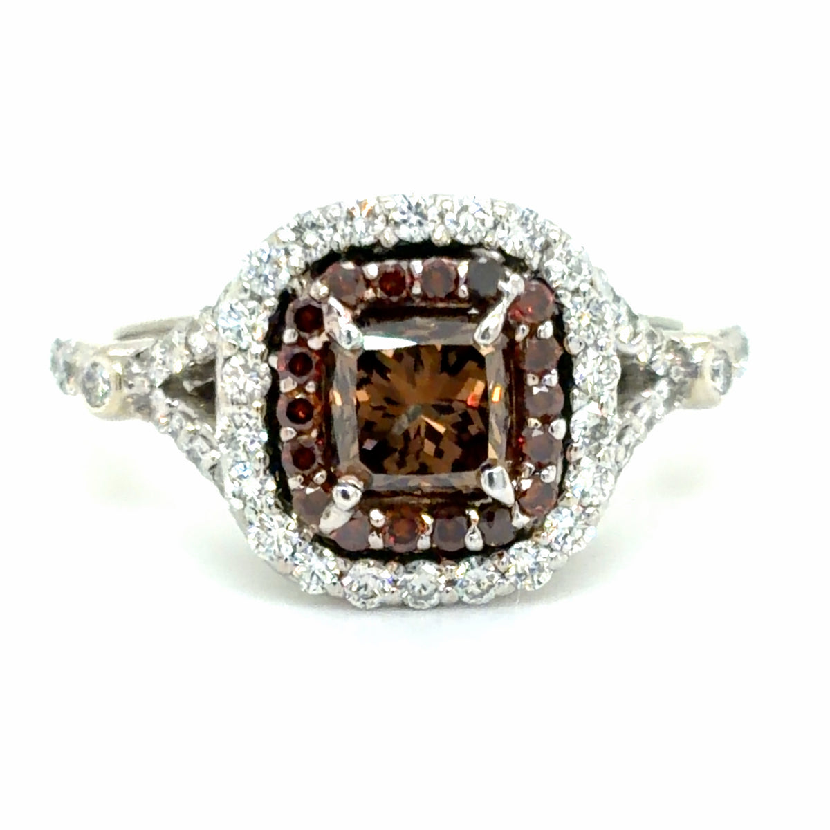 Estate Chocolate Diamond Fashion Ring