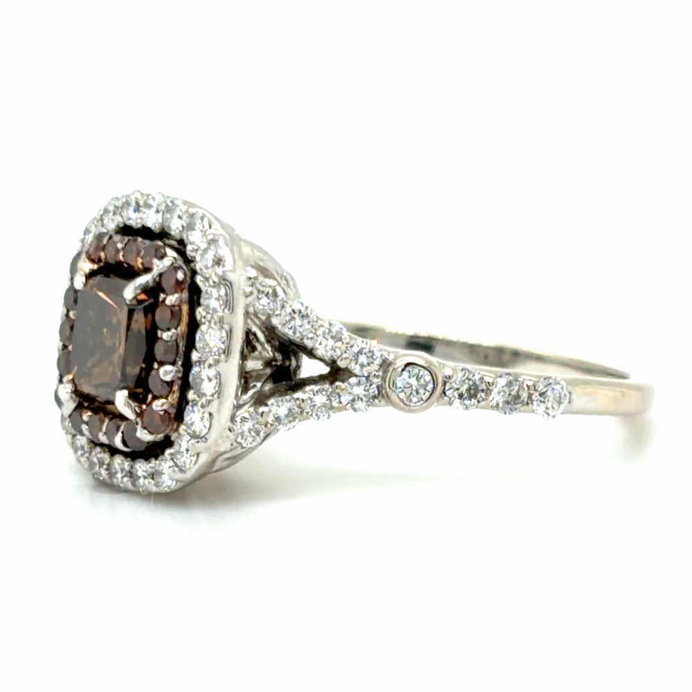 Estate Chocolate Diamond Fashion Ring
