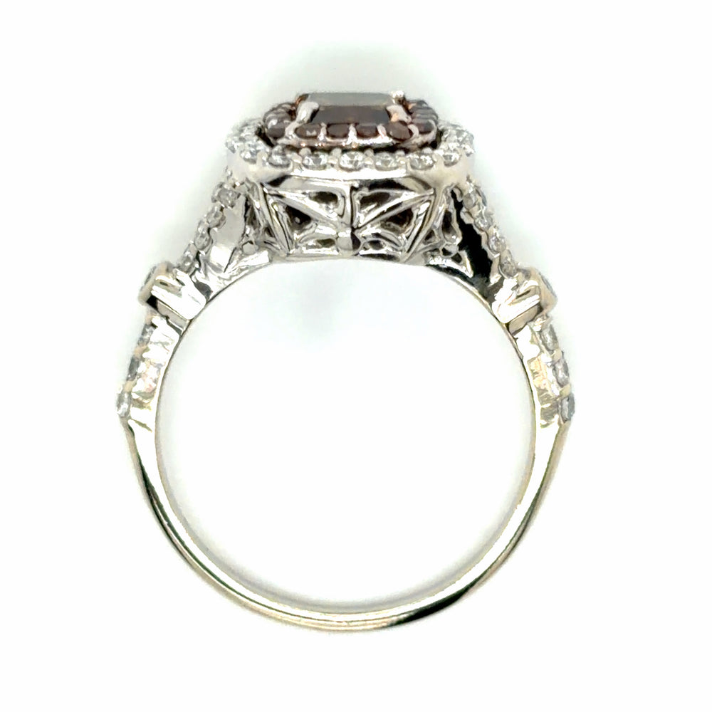 Estate Chocolate Diamond Fashion Ring